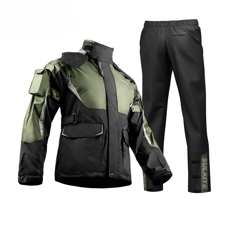 Fishing Rain Suit - Uomo donna impermeabile moto Rider tuta