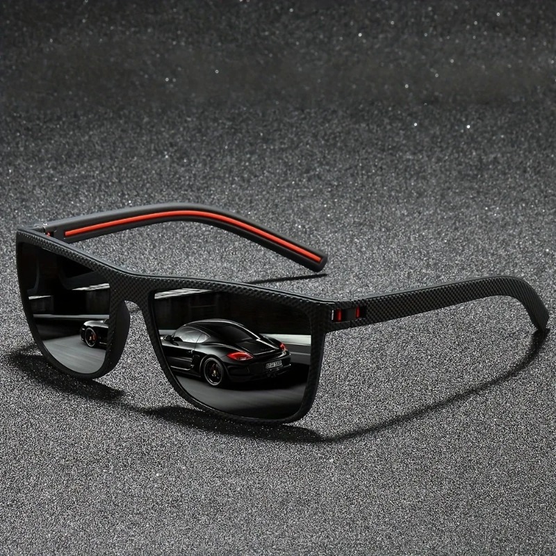 Fishing Sunglasses Polarized - Occhiali da sole vintage quadrati per