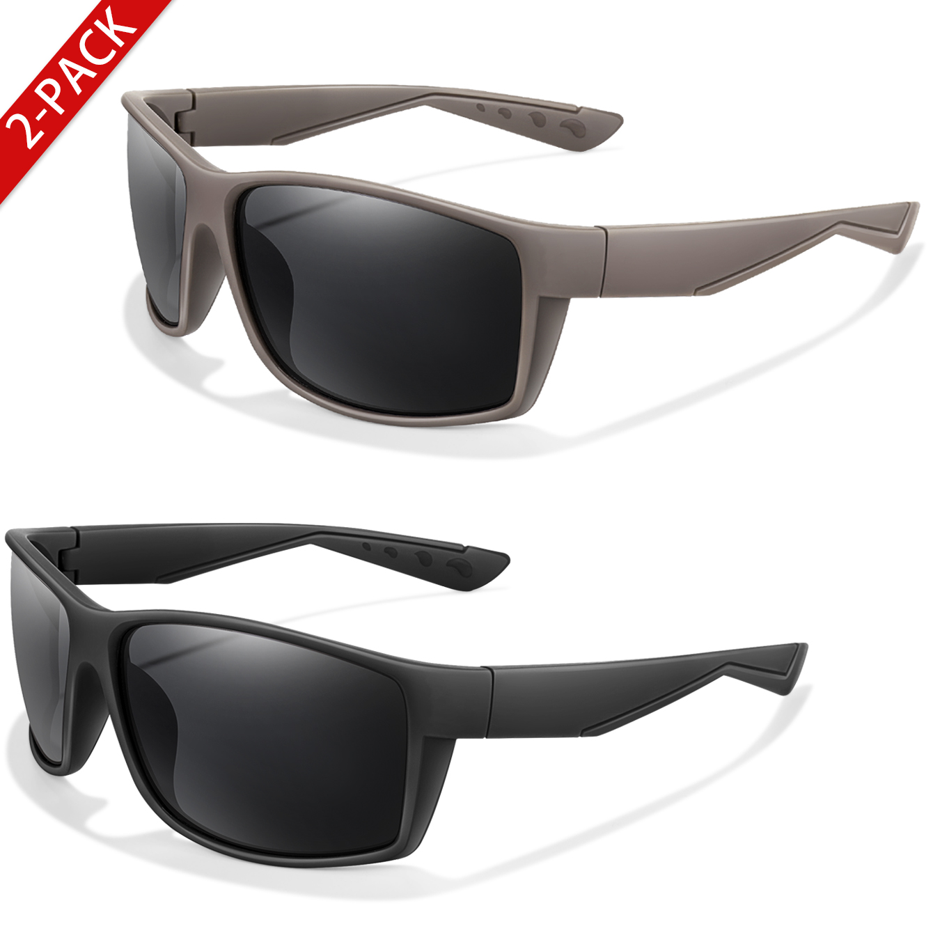 Fishing Sunglasses Polarized - 2 paia di occhiali da sole