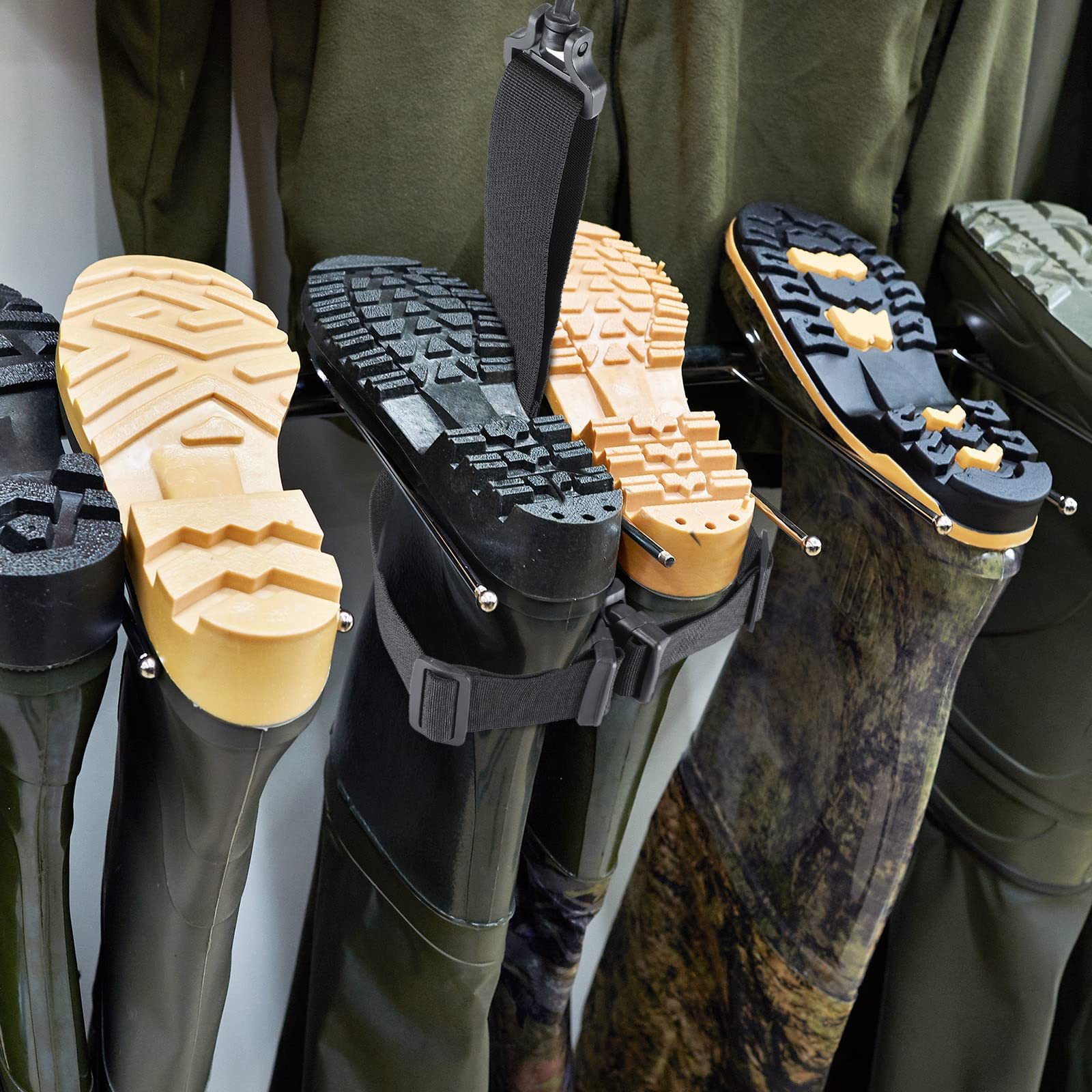 Fishing Belt - Cinturino regolabile per appendere gli stivali