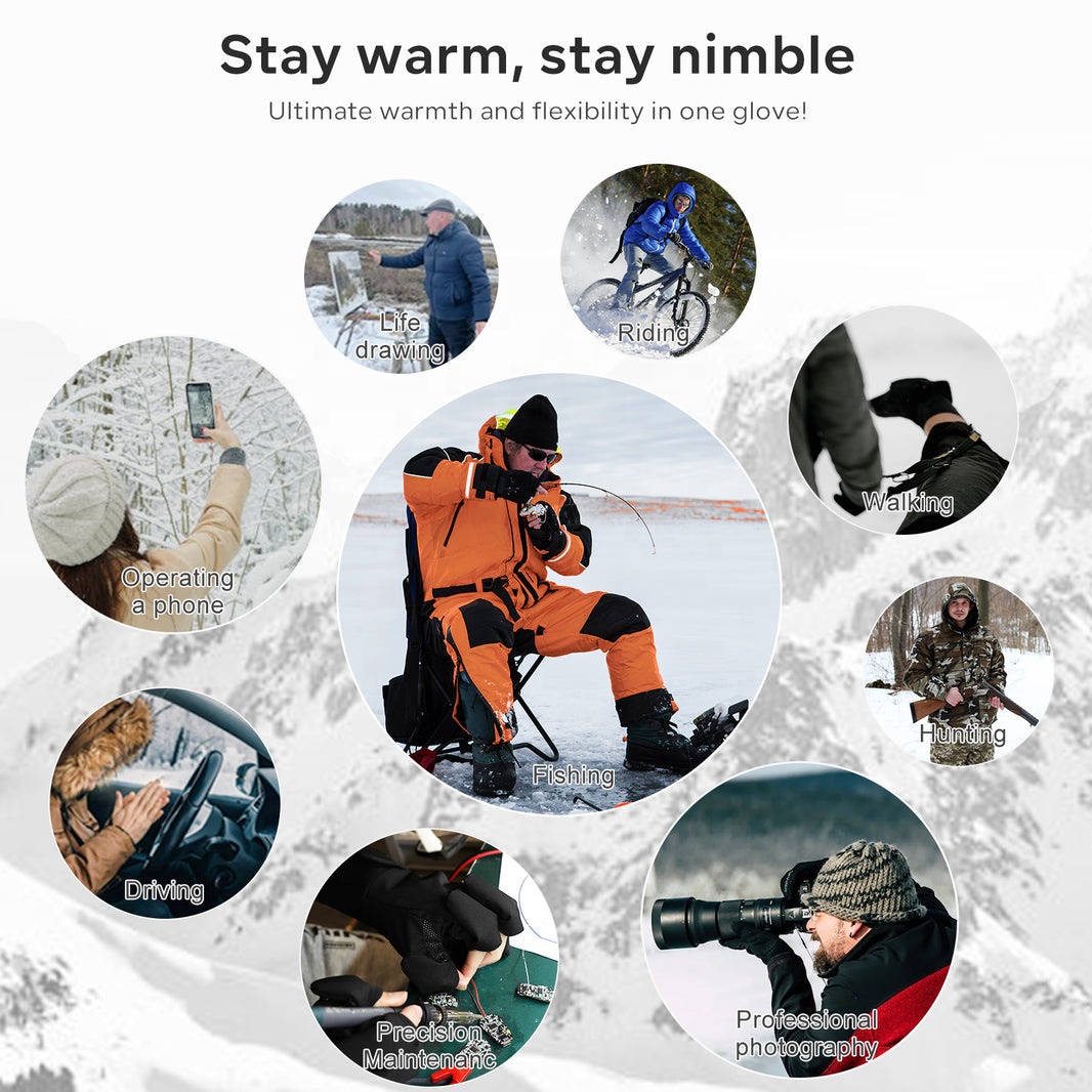 Guanti da pesca unisex, imperm - Fishing Gloves recensione e prezzo
