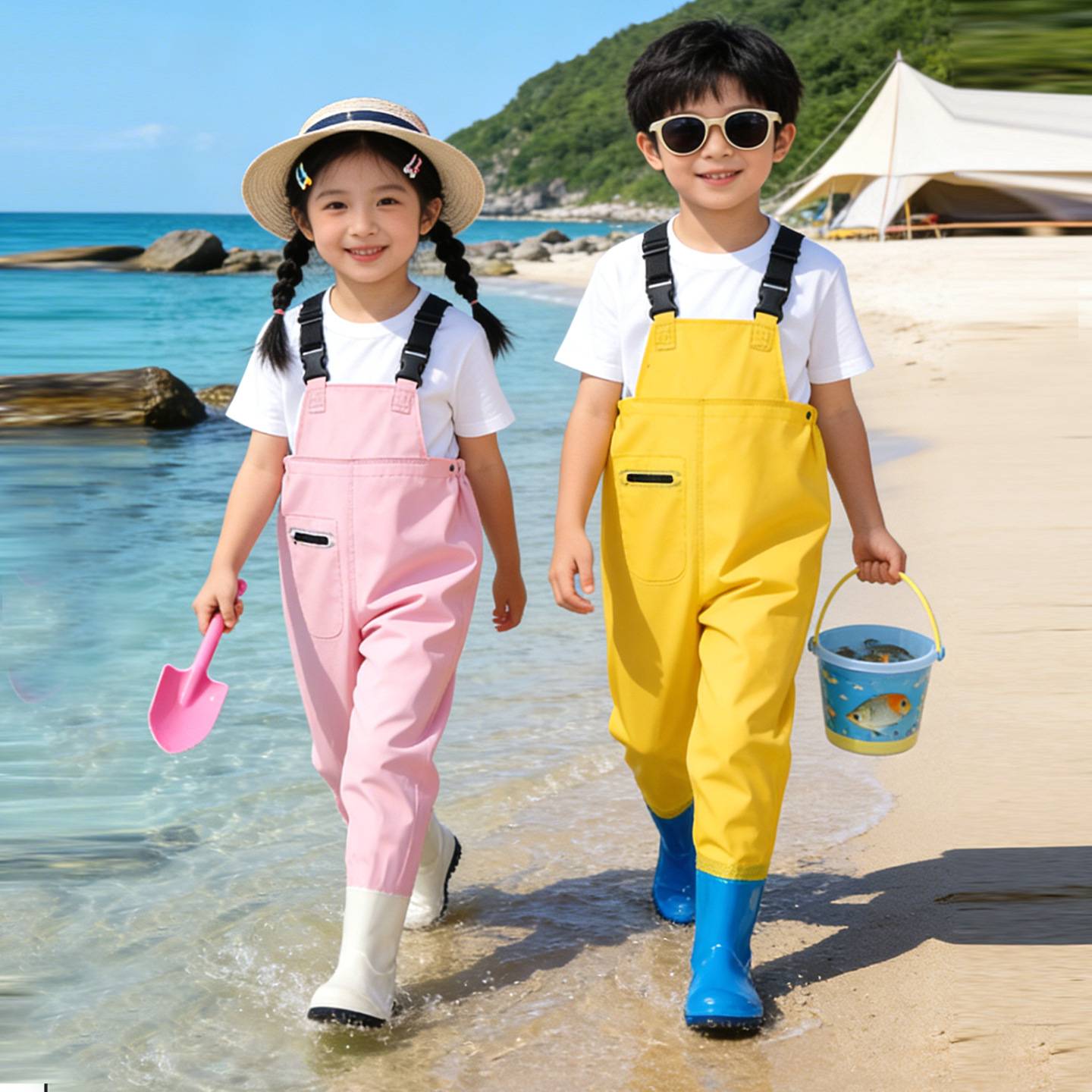 Tuta impermeabile per bambini, - Fishing Pants Waterproof recensione e prezzo