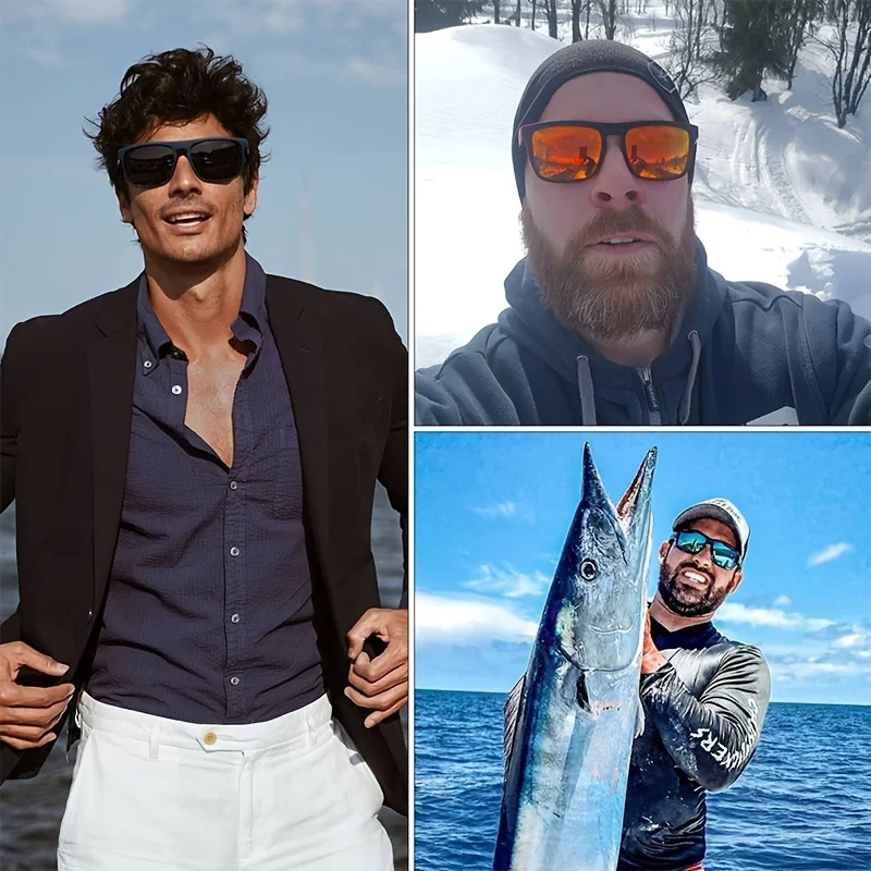 1/3PCS Occhiali da sole vintag - Fishing Sunglasses Polarized recensione e prezzo