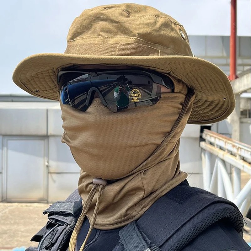 Cappello Boonie da esterno con - Fishing Mask Sun Protection recensione e prezzo